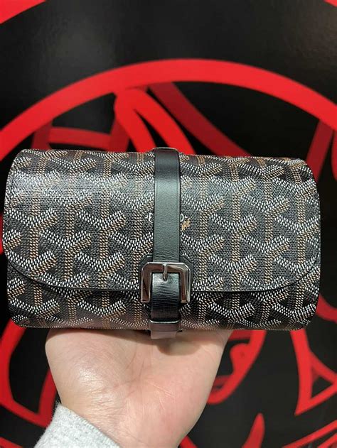 watch roll goyard|Goyard watch case 8.